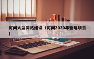 莒县河间大型网站建设（河间2020年新建项目）